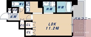 セイル江坂公園の物件間取画像